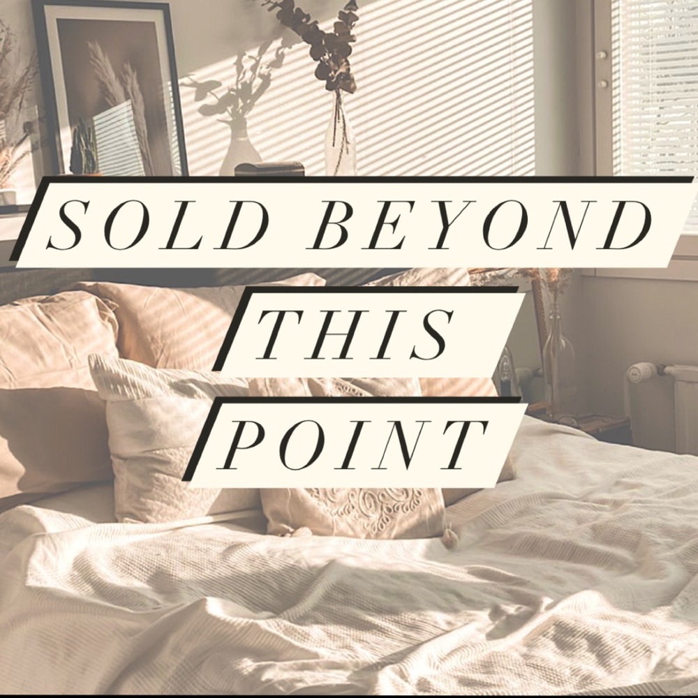 🖤 SOLD BEYOND THIS POINT 🖤
